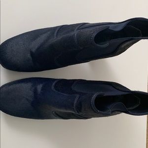 Tory Burch dragonfly coehair ankle boot